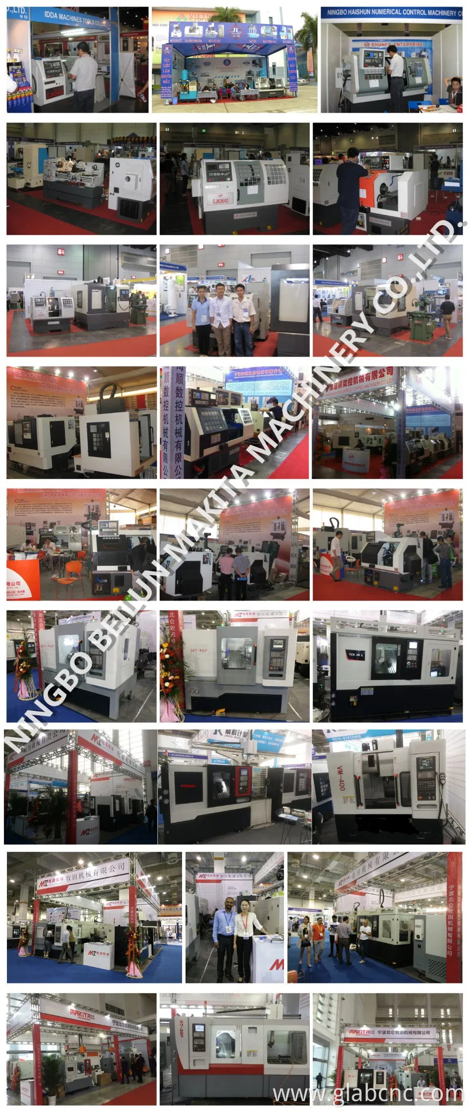 Precision Metal Machining Horizontal CNC Lathe Machine